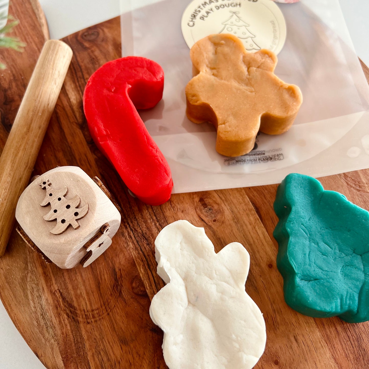 Aussie Christmas - Happy dough quad pack