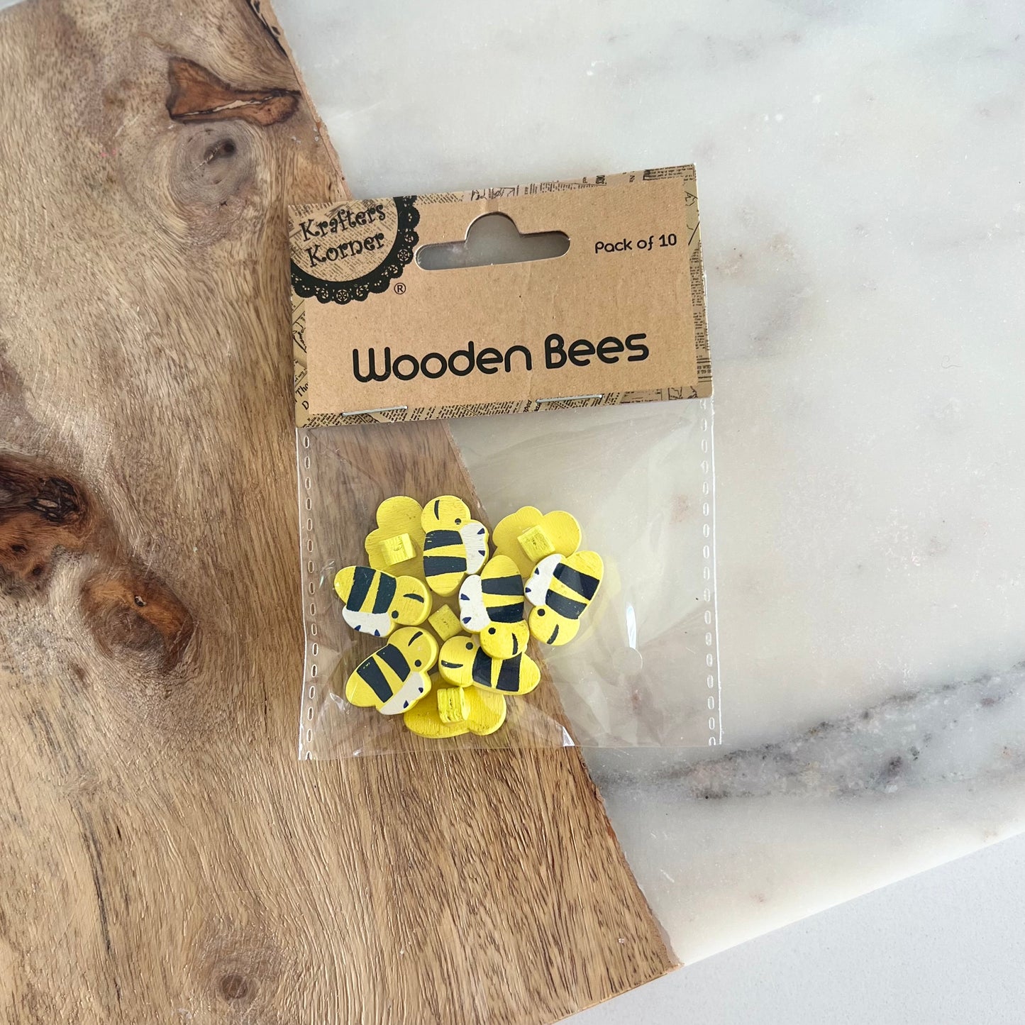 Wooden mini insects