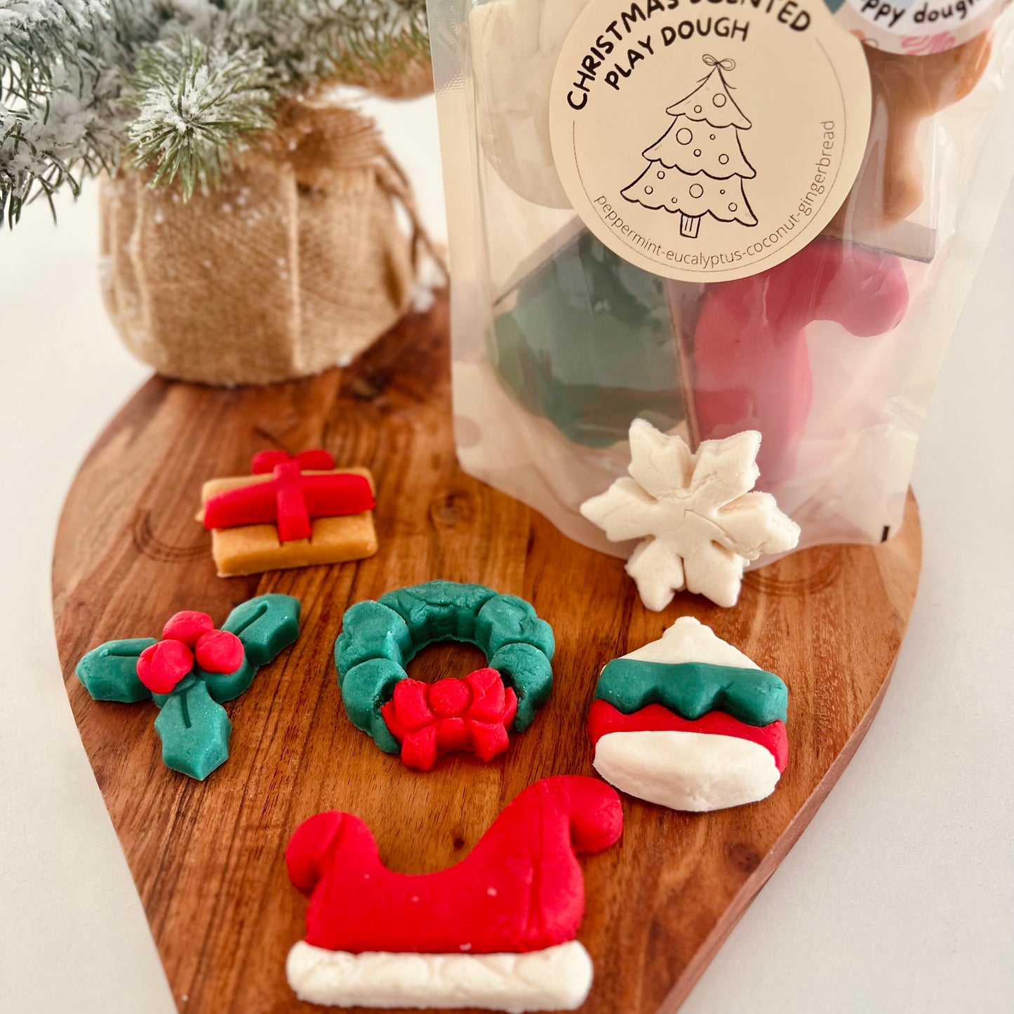 Aussie Christmas - Happy dough quad pack