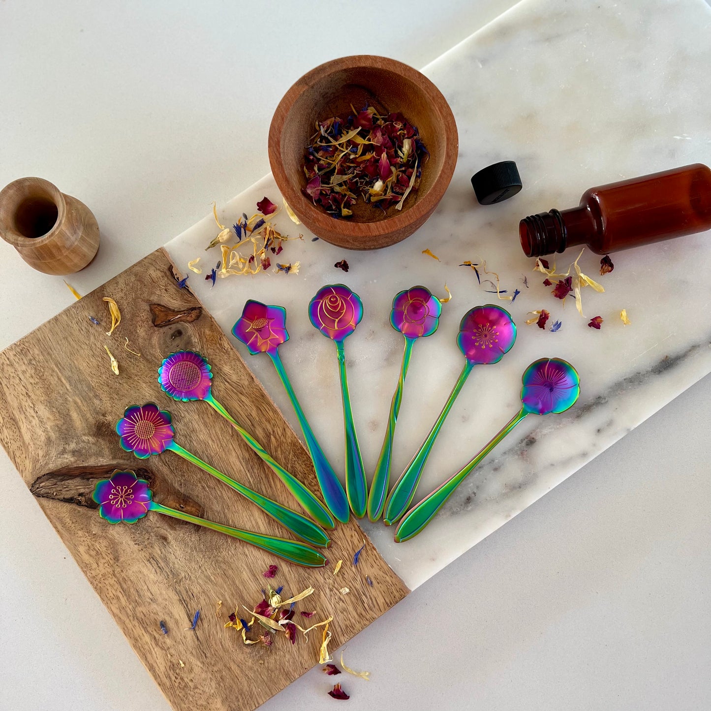 Flower spoon