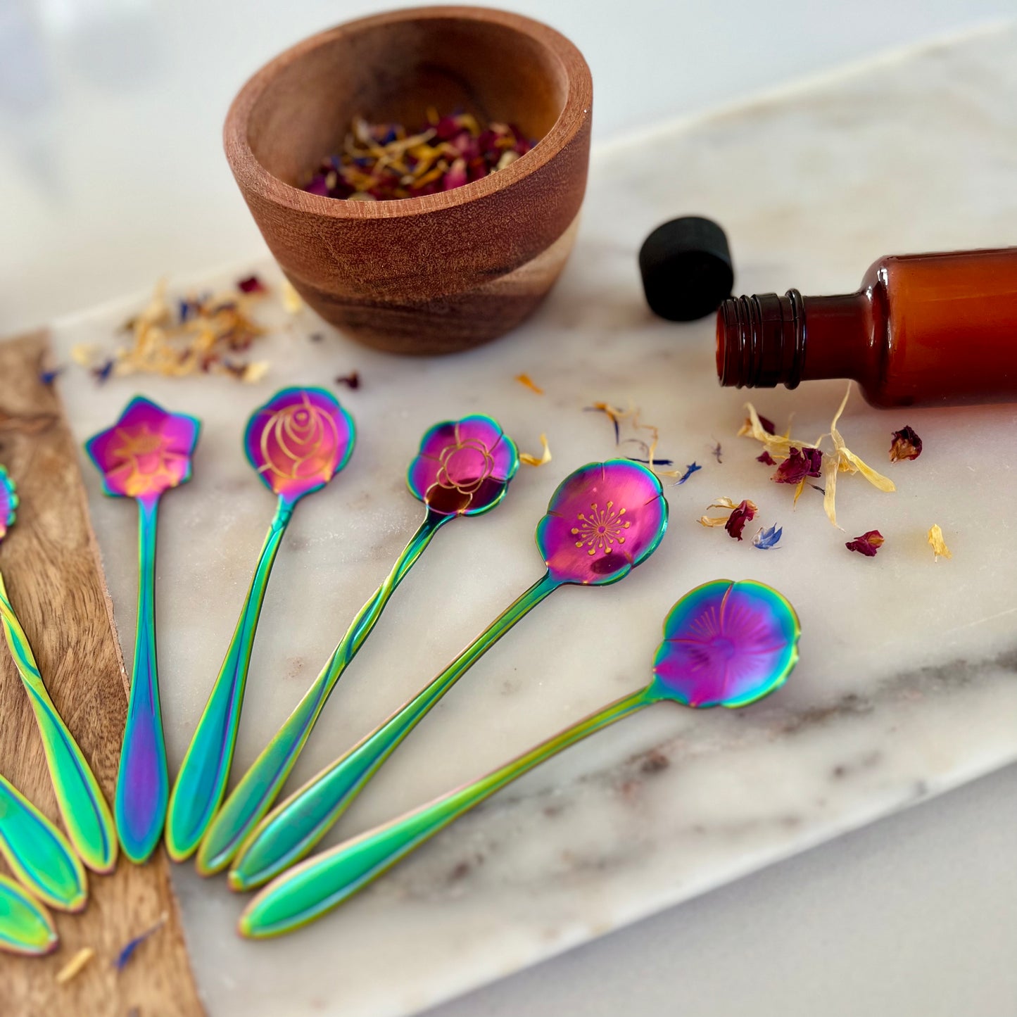 Flower spoon