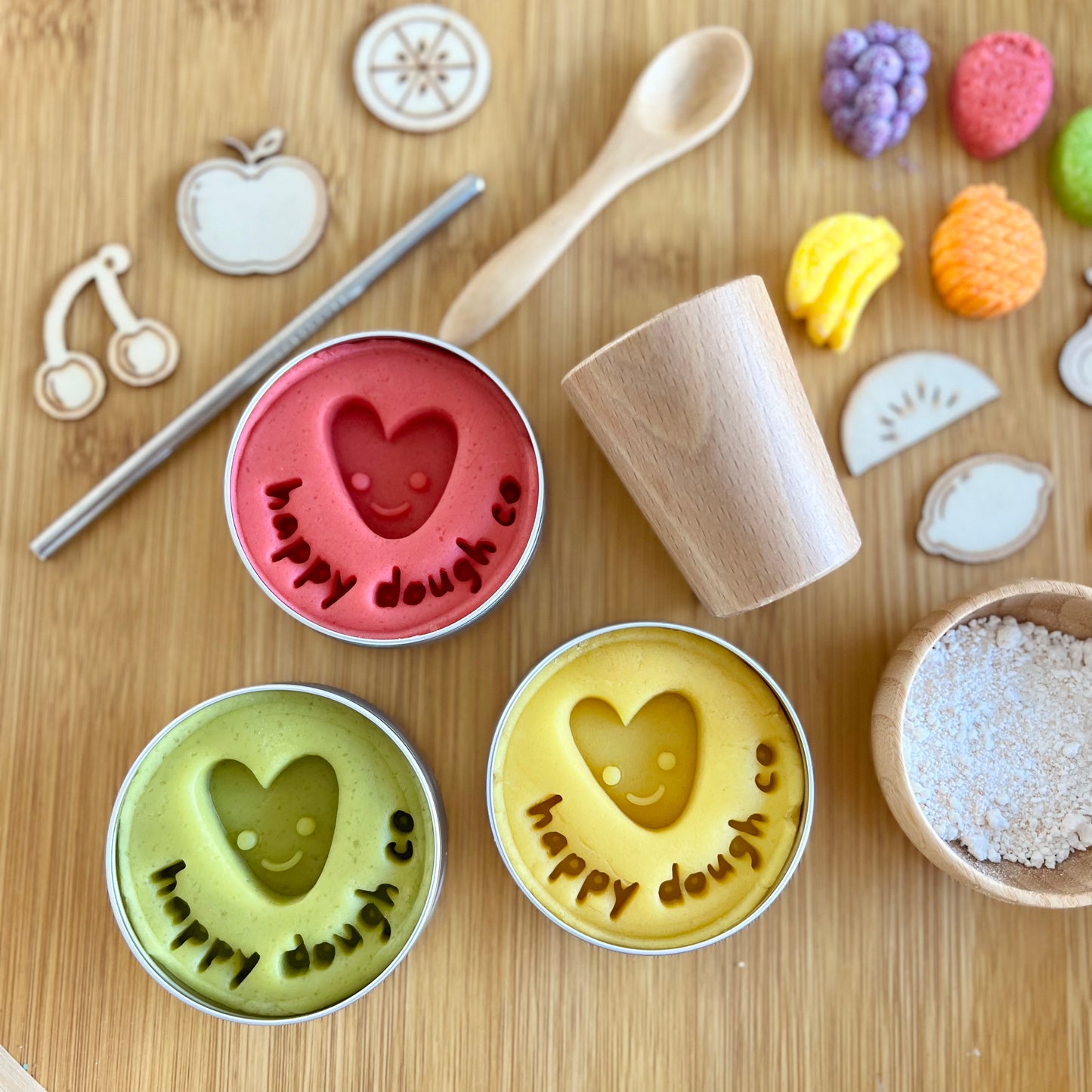 Fruity Fizzesta - play dough and fizz kit