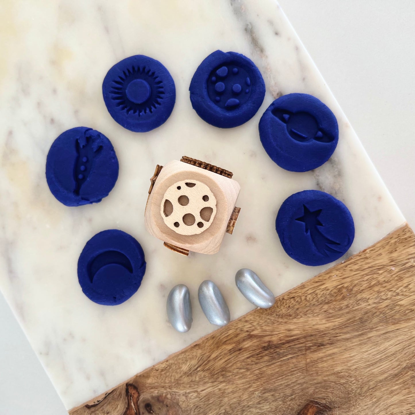 Blast Off 6-in-1 play dough stamp