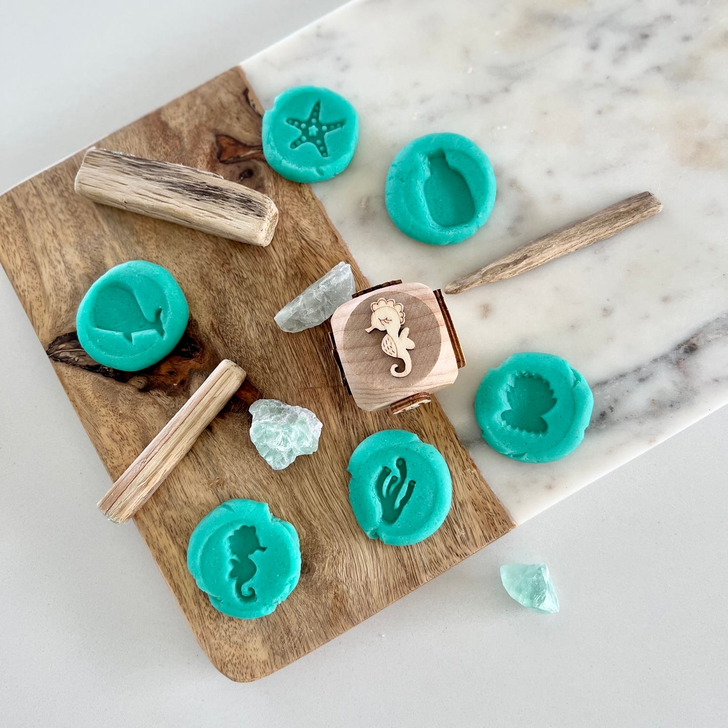 Undersea Adventure 6-in-1 play dough stamp