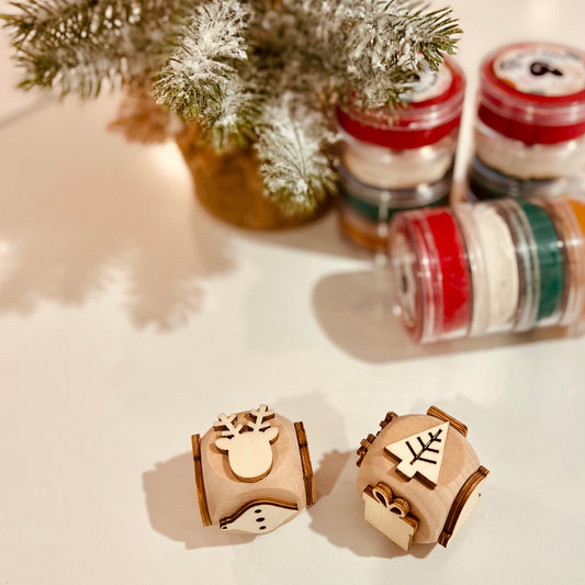 Christmas Cheer 6-in-1 play dough stamp